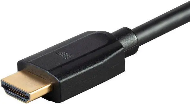 Alt view image 6 of 10 - Monoprice Ultra 8K HDMI Cable - 1.5 Feet - Black | High Speed, 8k@60Hz, HDR, 48Gbps, eARC, Compatible with PS 5 / PS 5 Digital Edition / Xbox Series X & S and More - DynamicView Series