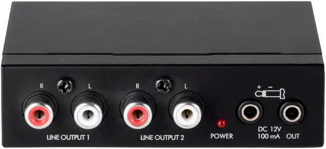 Alt view image 4 of 16 - Monoprice RJR-2 Multizone RJ45 to RCA Converter