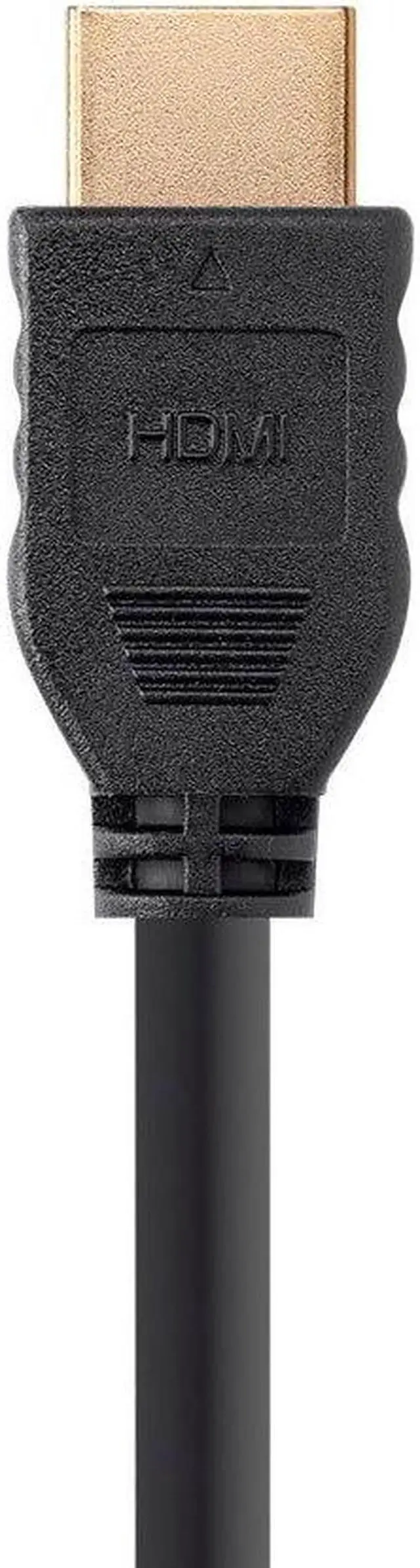 Alt view image 6 of 6 - Monoprice HDMI Cable - 1.5 Feet - Black | High Speed, 4k@60Hz, 10.2Gbps, 32AWG, CL2, Compatible with UHD TV and More - Commercial Series