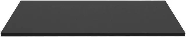 Alt view image 3 of 7 - Monoprice Table Top for Sit-Stand Height Adjustable Desk Frame, 4ft, Black, Enough Room for PC or Laptop, Monitors, Keyboard - Workstream Collection