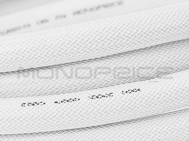 Alt view image 2 of 3 - Monoprice Commercial Series High Speed HDMI Cable, 4K @ 24Hz, 10.2Gbps, 24AWG, CL2, 15ft, White