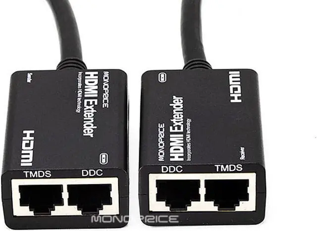 Alt view image 6 of 8 - Monoprice Inc. Hdmi Extender Over Cat5e Or Cat6 Connection Up To 98Ft