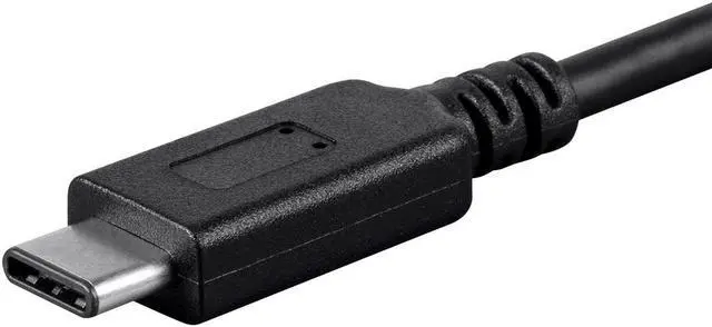 Alt view image 3 of 13 - Monoprice 2.0 USB-C to USB B Printer Cable 480 Mbps 6.6ft black
