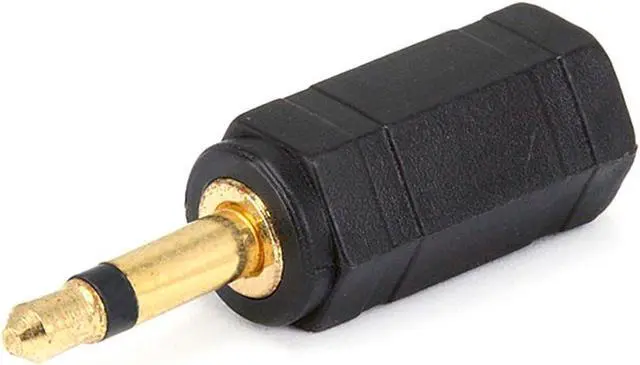Main image of Monoprice 2-Port 3.5mm Audio Audio Adapter, Black Black   7128