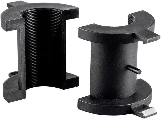 Alt view image 4 of 6 - Monoprice ABS Molded O-Clamp Black | With Low Profile Mounting, Fits truss diameters of 1", 1.5", and 2" - Stage Right Series