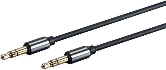 Alt view image 2 of 8 - Monoprice Onyx Series Auxiliary 3.5mm TRS Audio Cable, 3ft