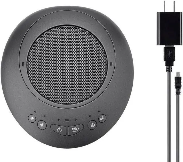 Alt view image 5 of 7 - Monoprice Wireless Omni Directional USB Conference Room Mic and Speaker, 360 degree with Noise and Echo Cancellation - WorkstreamCollection