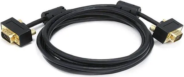 Main image of Monoprice Inc. 6Ft Slim Super Vga M/M Monitor Cable
