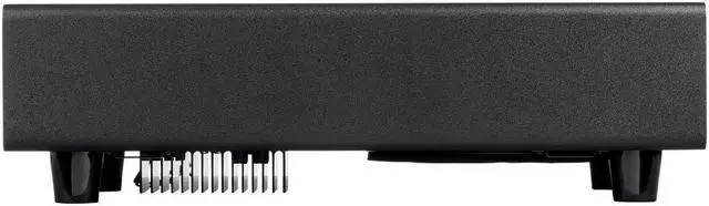 Alt view image 3 of 6 - Monoprice SSW-10 Powered Slim 10 Inch Subwoofer - Black | 150 Watt, Low Profile, Powerful Amp, Low pass