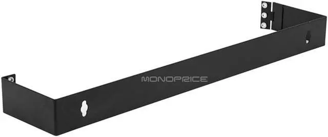 Alt view image 2 of 11 - Monoprice Wall Mount Bracket, 1.75"(H) x 19"(W) x 4"(D), 1U