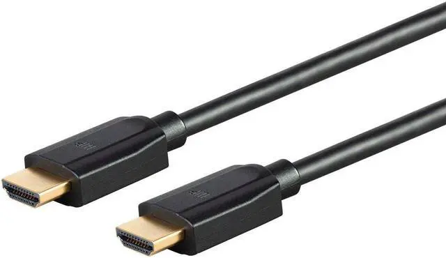 Alt view image 4 of 10 - Monoprice Ultra 8K HDMI Cable - 3 Feet - Black | High Speed, 8k@60Hz,HDR, 48Gbps, eARC, Compatible with PS 5 / PS 5 Digital Edition / Xbox Series X & S and More - DynamicView Series
