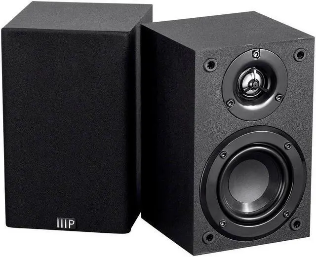 Alt view image 3 of 13 - Monoprice Premium 5.1.2-Ch. Immersive Home Theater System - Black With 8 Inch 200 Watt Subwoofer