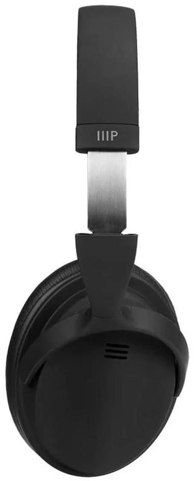 Alt view image 2 of 20 - Monoprice BT-300ANC Bluetooth Wireless Over Ear Headphones with Active Noise Cancelling (ANC) and Qualcomm aptX Audio - Black