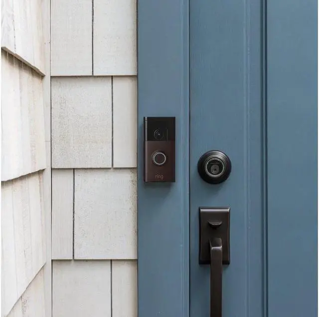 Alt view image 5 of 12 - Ring Wi-Fi Enabled Video Doorbell (Venetian Bronze)