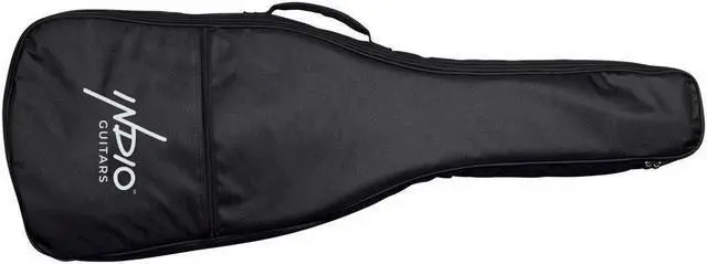 Alt view image 4 of 6 - Monoprice Indio Cali Classic Electric Guitar - Black, With Gig Bag