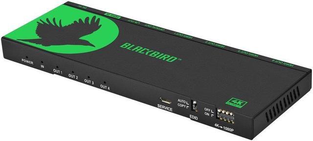 Monoprice Blackbird 4K Mini 1x4 HDMI Splitter 