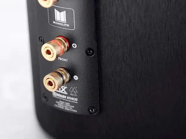 Alt view image 6 of 6 - Monoprice Monolith THX-365T THX Ultra Certified Dolby Atmos Enabled Mini-Tower Speaker