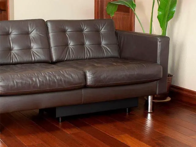 Alt view image 6 of 6 - Monoprice SSW-12 Powered Slim Subwoofer - 12 Inch - Black With Ported Design, 150 Watts, LowProfile Includes On-Wall Mounting Brackets