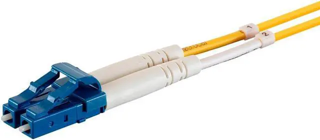 Alt view image 3 of 7 - Monoprice Fiber Optic Cable - 2m (Meter) - LC/UPC-LC/UPC, G657A1, Single Mode, Duplex, 2mm, PVC