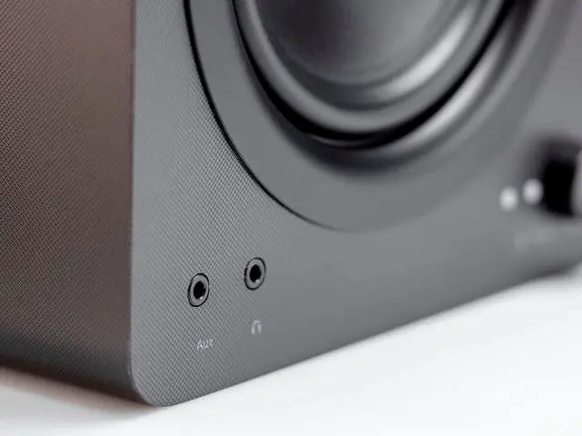 Alt view image 5 of 6 - Monoprice DT-5BT 60-Watt Multimedia Desktop Powered Speakers With Bluetooth For Home, Office, Gaming, Or Entertainment Setup