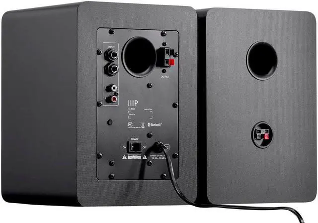 Alt view image 2 of 6 - Monoprice DT-5BT 60-Watt Multimedia Desktop Powered Speakers With Bluetooth For Home, Office, Gaming, Or Entertainment Setup