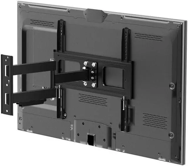 Alt view image 6 of 12 - Monoprice Outdoor Full Motion TV Wall Mount Bracket For TVs 32in to 100in, Max Weight 110 lbs, VESA Patterns Up to 200x200 to 400x400