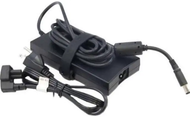 Alt view image 2 of 4 - Dell 130-Watt 3-Prong AC Adapter with 6 ft Power Cord