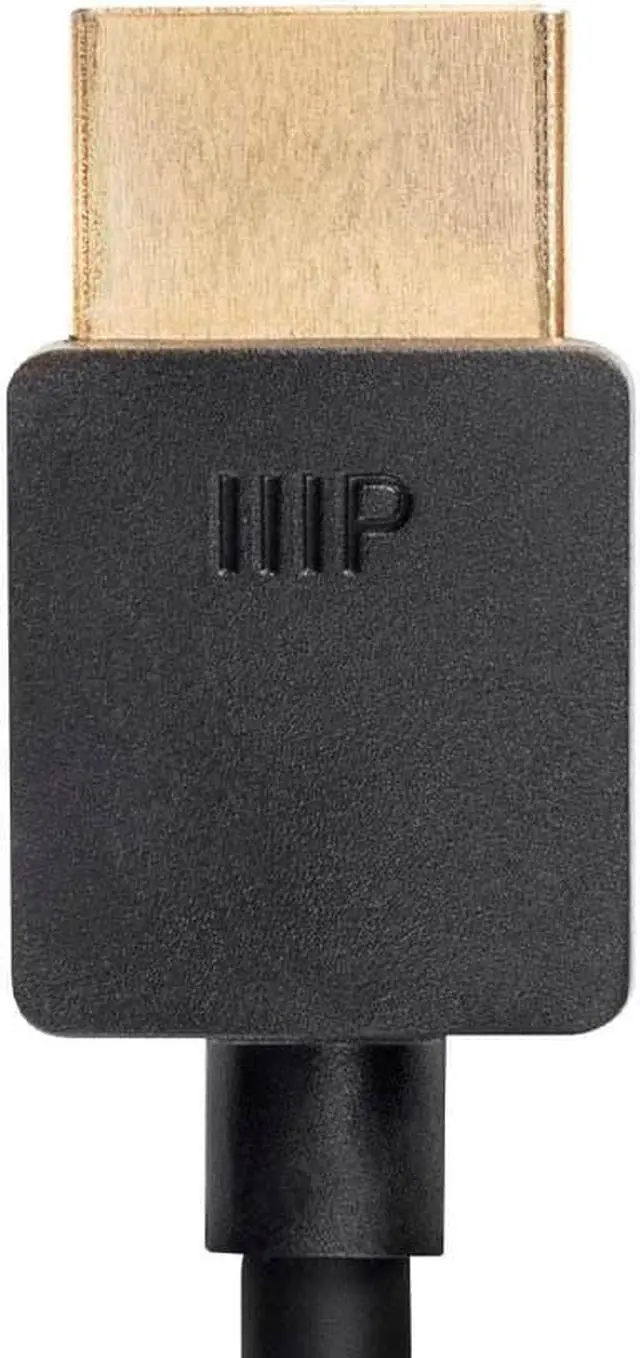 Alt view image 8 of 17 - Monoprice 8K HDMI Cable - 3 Feet - Black | Ultra High Speed, 8K@60Hz & 4k@120Hz, Dynamic HDR, 48Gbps, eARC, Compatible with PS 5 / PS 5 Digital Edition / Xbox Series X & S and More - Ultra Slim Series