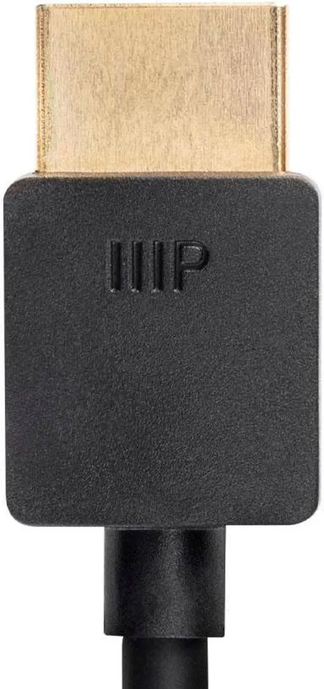 Alt view image 3 of 6 - Monoprice Ultra 8K High Speed HDMI Cable - 3 Feet - Black (3 Pack) 48Gbps, 8K@60Hz, Dynamic HDR, eARC, Supports 3D Video and Multiview Video