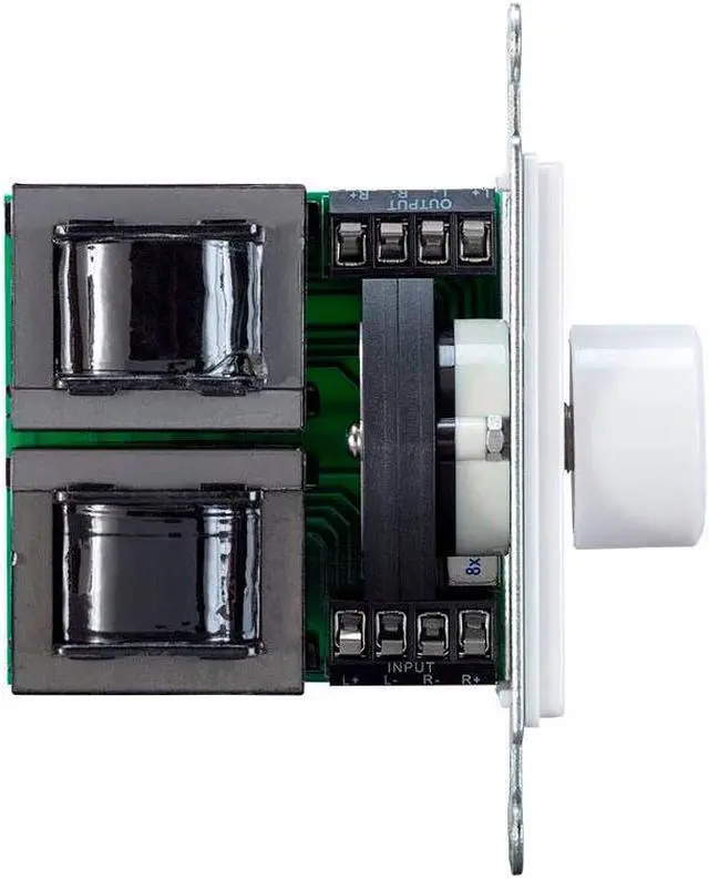 Alt view image 5 of 6 - Monoprice 100W Rotary Impedance Matching Speaker Volume Control with Color Kit, Connect Multiple Speaker Pairs to a Single Power Amplifier or Receiver