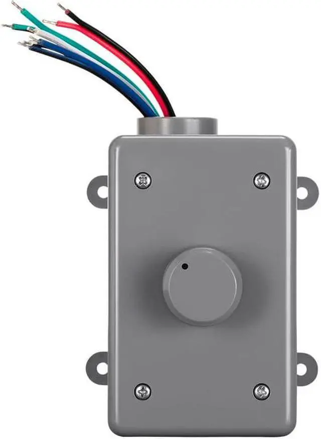 Alt view image 3 of 6 - Monoprice OVC300 Rotary 300-Watt Outdoor Volume Control With Auto Impedance Matching, Weather Resistant Enclosure, For Outdoor Applications