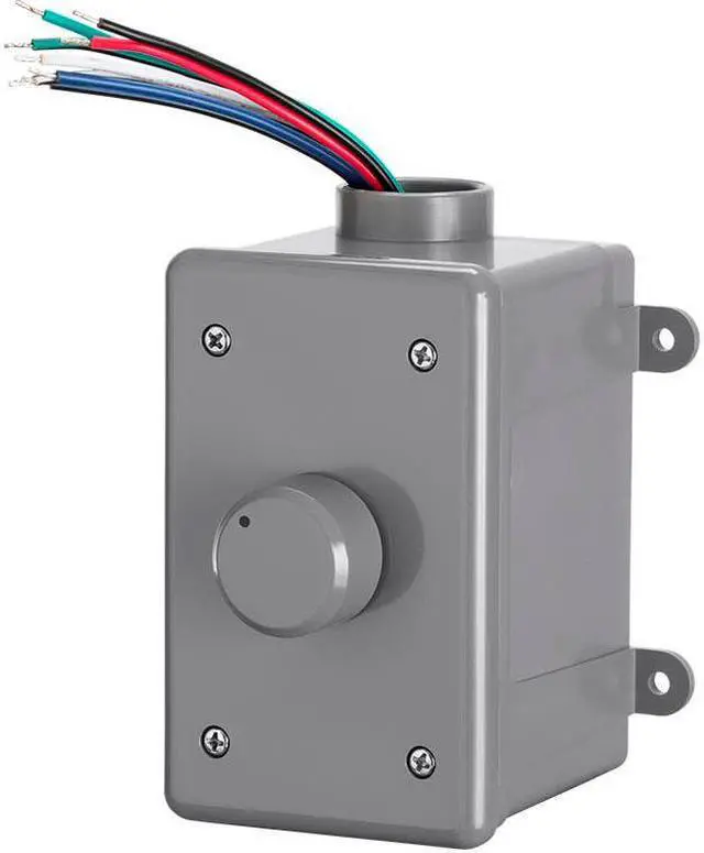 Main image of Monoprice OVC100 Rotary 100-Watt Outdoor Volume Control With Auto Impedance Matching and Weather Resistant Enclosure, For Outdoor Applications