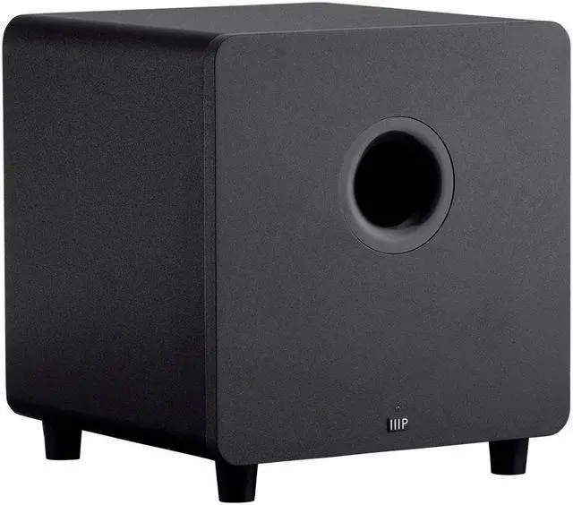 Alt view image 4 of 6 - Monoprice HT-35 Premium 5.1-Channel Home Theater System - Charcoal, With Powered Subwoofer, Low Profile Speaker Grilles, Secure Mounting Option