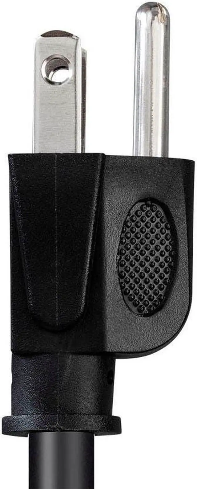 Alt view image 6 of 6 - Monoprice Power Cord - 3 Feet - Black, NEMA 5-15P to IEC 60320 C19, 14AWG, 15A, 3-Prong, For Powering Computers, Servers, And Other Network Devices