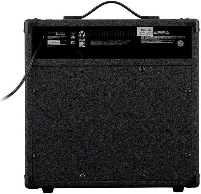 Alt view image 3 of 6 - Monoprice 40-Watt 1x10 Bass Combo Amplifier, Built-in Compressor and Direct Injection XLR Output - Stage Right Series