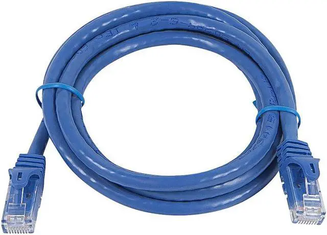 Alt view image 8 of 12 - Monoprice Cat5e Ethernet Patch Cable - 20 Feet - Blue | Network Internet Cord - RJ45, Stranded, 350Mhz, UTP, Pure Bare Copper Wire, 24AWG - Flexboot Series