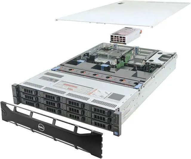Main image of Dell PowerEdge R720xd Server E5-2620v2 2.10Ghz 12-Core 64GB H710