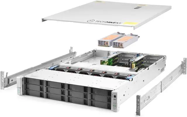 Main image of HP ProLiant DL380 G9 Server 2x E5-2680v4 2.40Ghz 28-Core 128GB P440ar Rails