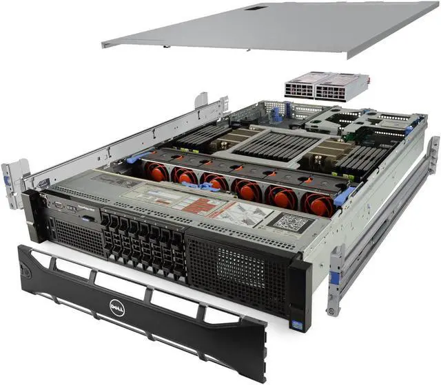 Main image of Dell PowerEdge R820 Server 4x E5-4650v2 2.40Ghz 40-Core 48GB 3.0TB SSD