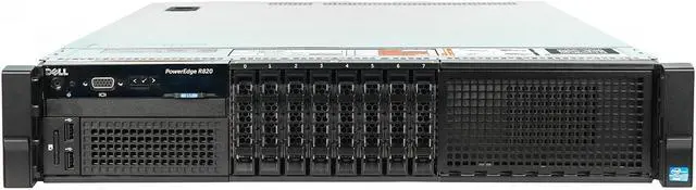 Alt view image 3 of 5 - Dell PowerEdge R820 Server 4x E5-4650v2 2.40Ghz 40-Core 512GB 8x 1TB H710 Rails