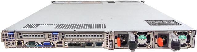 Alt view image 4 of 5 - Dell PowerEdge R630 Server 2x E5-2630v3 2.40Ghz 16-Core 64GB HBA330