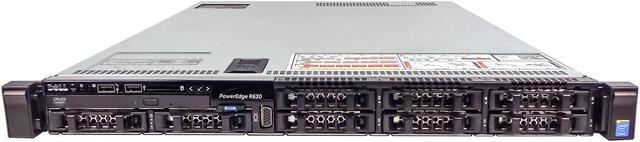 Alt view image 3 of 5 - Dell PowerEdge R630 Server 2x E5-2630v3 2.40Ghz 16-Core 64GB HBA330