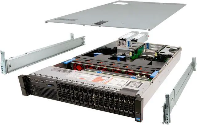 Main image of Dell PowerEdge R720 Server 3.30Ghz 16-Core 256GB 12x 960GB SSD Rails