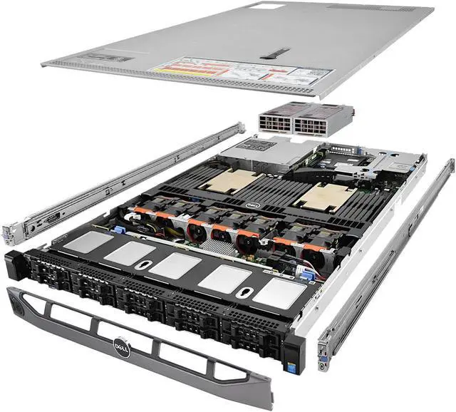 Main image of Dell PowerEdge R630 Server 2.30Ghz 36-Core 256GB 10x NEW 1TB SSD H730 Rails