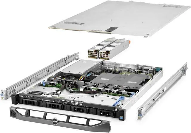 Main image of Dell PowerEdge R430 Server 2x E5-2643v3 3.40Ghz 12-Core 32GB H730 Rails