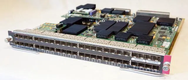 Main image of CISCO WS-X6748-SFP= Catalyst 48 port High Performance Mixed Media Gigabit Ethernet Interface Module