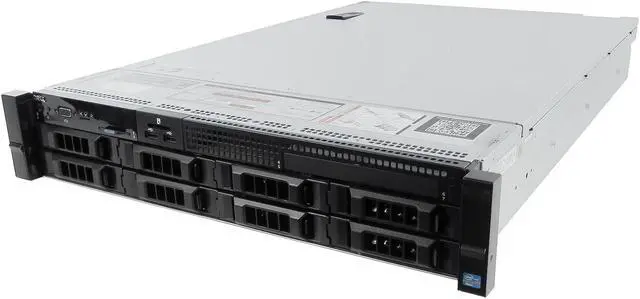 Main image of DELL PowerEdge R730 Server 2.60Ghz 20-Core 96GB 8x 450GB 15K Rails