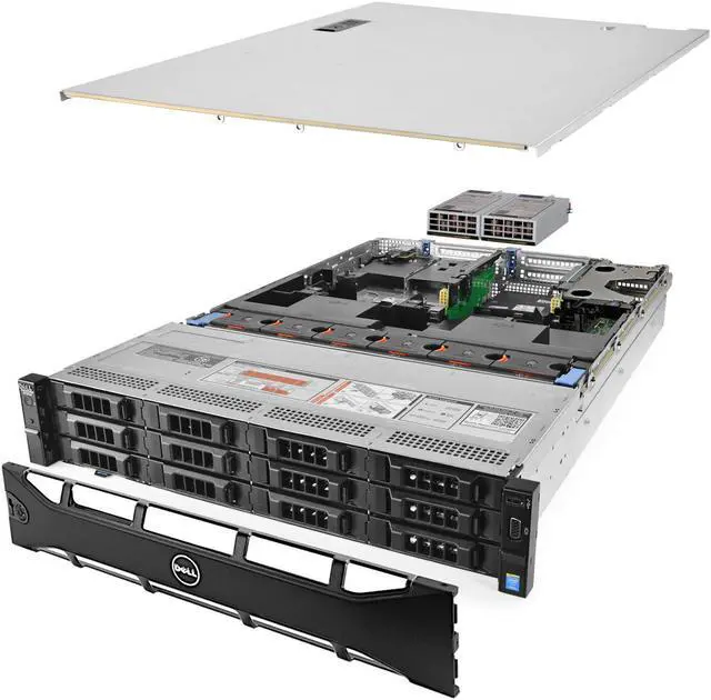 Main image of Dell PowerEdge R730xd Server 2x E5-2660v3 2.60Ghz 20-Core 128GB H730