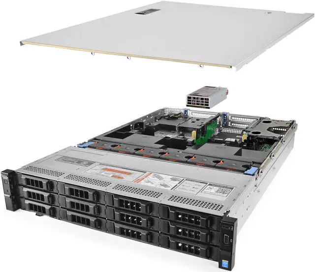 Main image of Dell PowerEdge R730xd Server 2x E5-2690v3 2.60Ghz 24-Core 128GB 4x 3TB H730