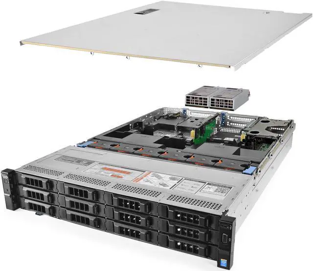 Main image of Dell PowerEdge R730xd Server 2x E5-2620v3 2.40Ghz 12-Core 128GB HBA330